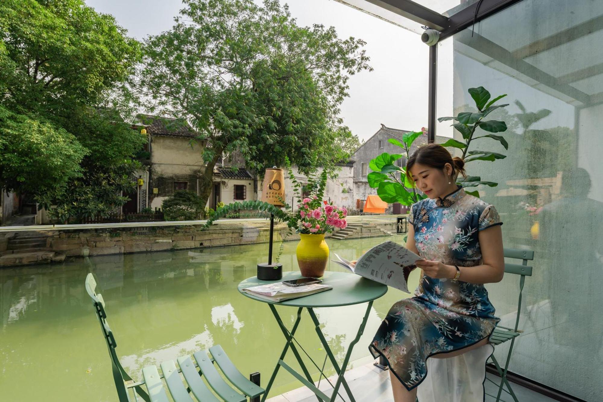Tongli Slowlife River View Inn Σουτσόου Εξωτερικό φωτογραφία