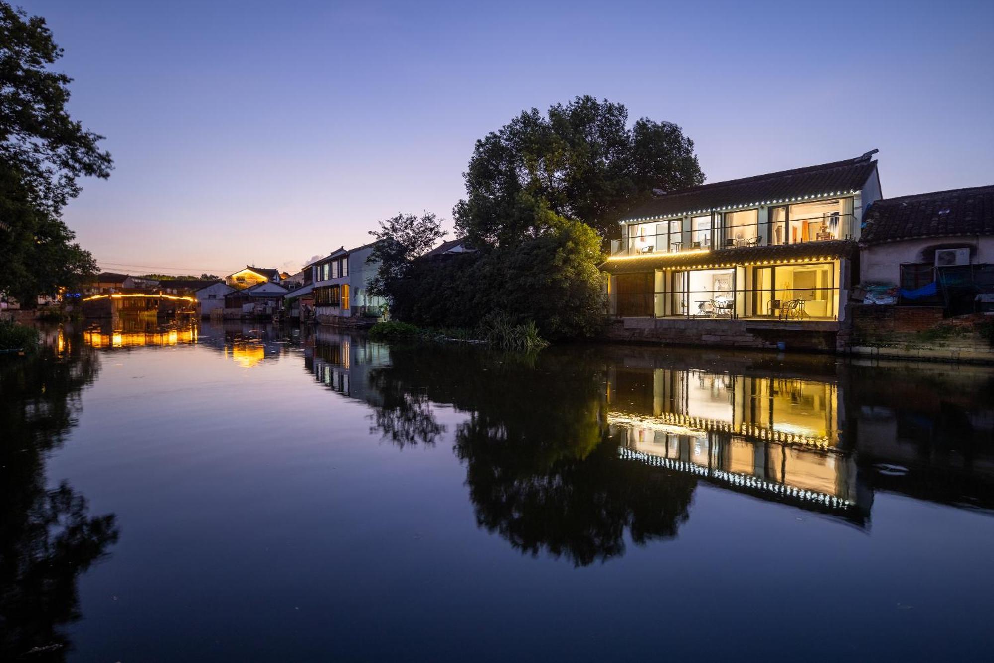 Tongli Slowlife River View Inn Σουτσόου Εξωτερικό φωτογραφία